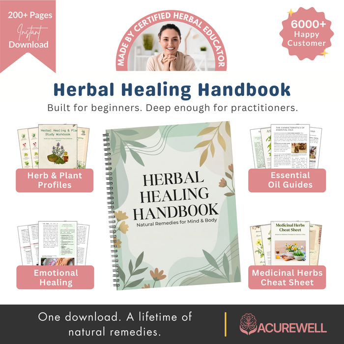 Herbal Healing Handbook — 100 Medicinal Herbs