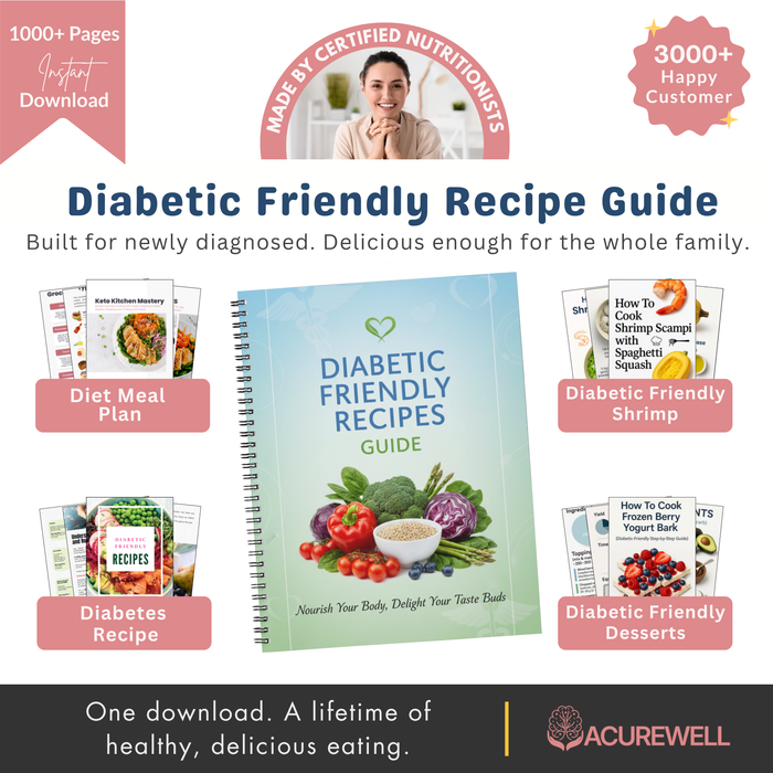 Diabetic Friendly Recipe Guide — 1,000+ Recipes