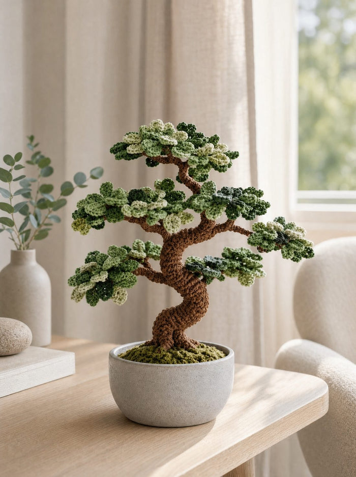 The Evergreen Bonsai — Crochet Pattern PDF