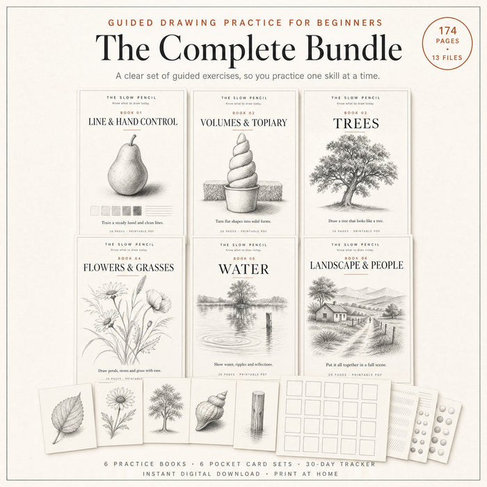 Guided Drawing Practice — The Complete Bundle