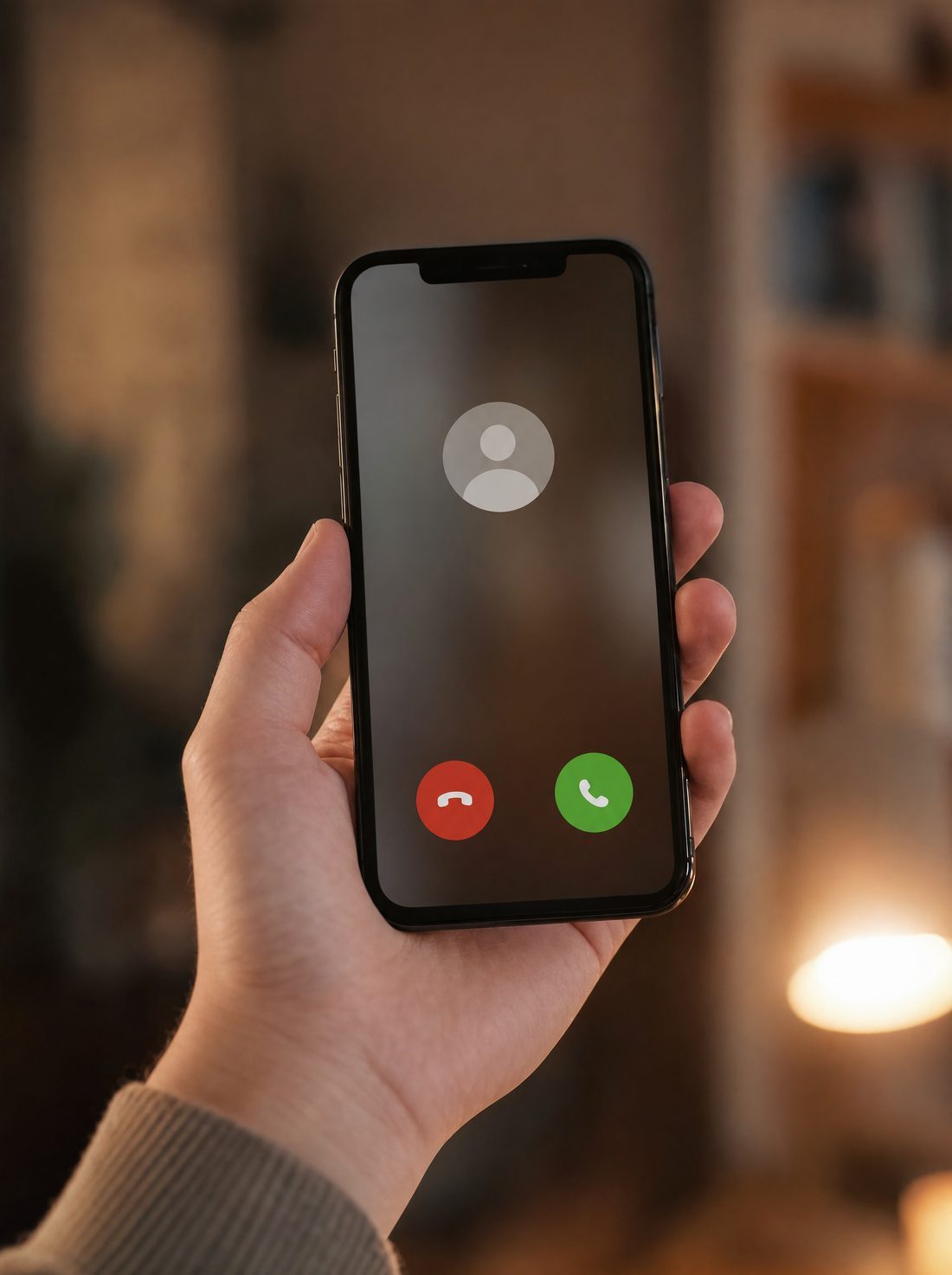 The owner's phone ringing on a transferred call