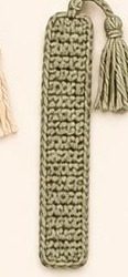 Ribbed textured bookmark