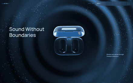 Preview of the site Aether