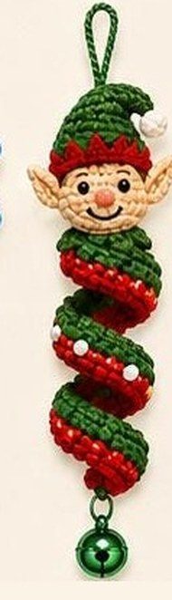 Elf spiral ornament